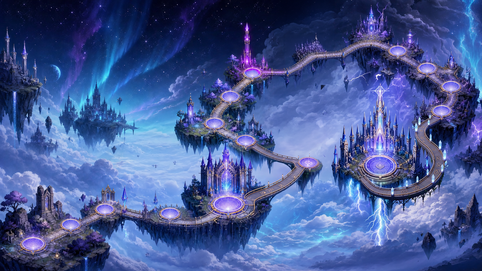 Arrow Card Arena campaign map